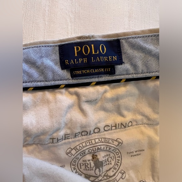 Polo Ralph Lauren Men’s light beige stretch classic fit shorts - Picture 8 of 9